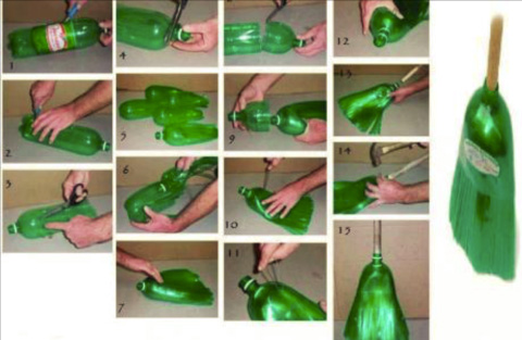 toys made out of plastic bottles