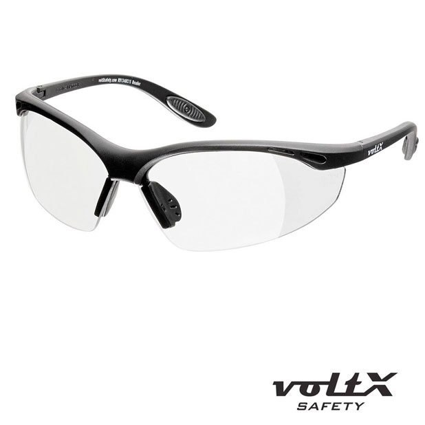 voltX 'CONSTRUCTOR' BIFOCAL Reading Safety Glasses CLEAR 1.5 Dioptre CE EN166F 