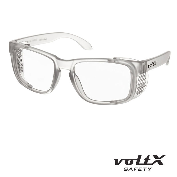 voltX 'Constructor' SAFETY READERS Clear 2.0 Dioptre Full Lens Reading Safety 