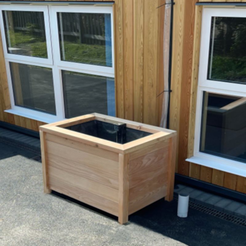 Rainwater SuDS planters