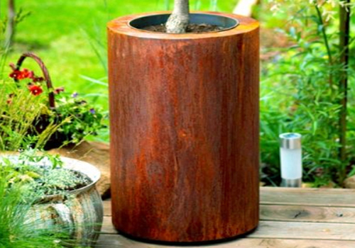 Corten planters