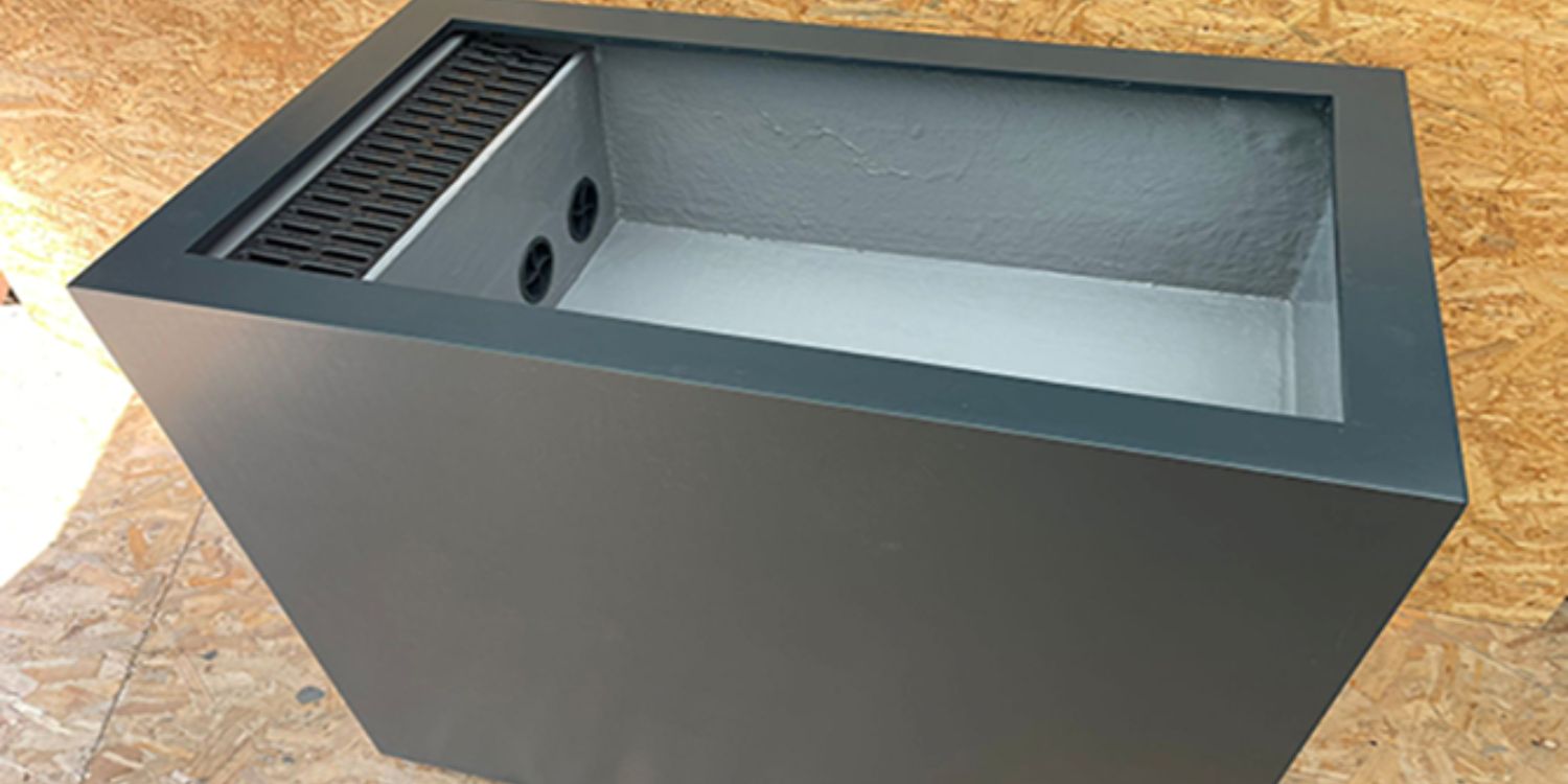 Rainwater SuDS planters