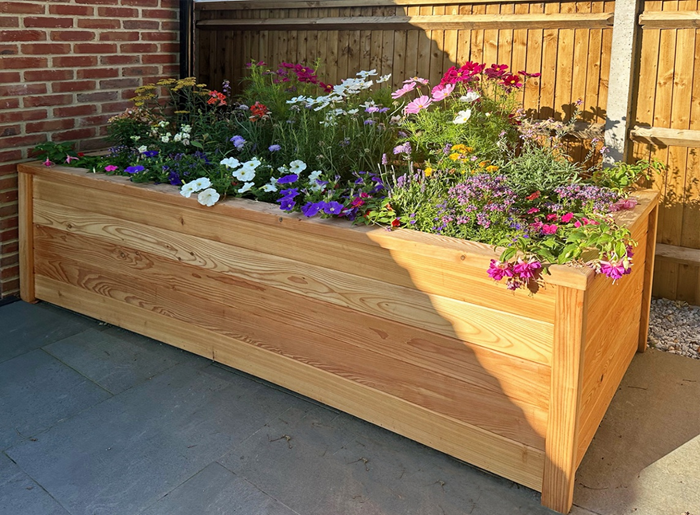 Rainwater SuDS planters