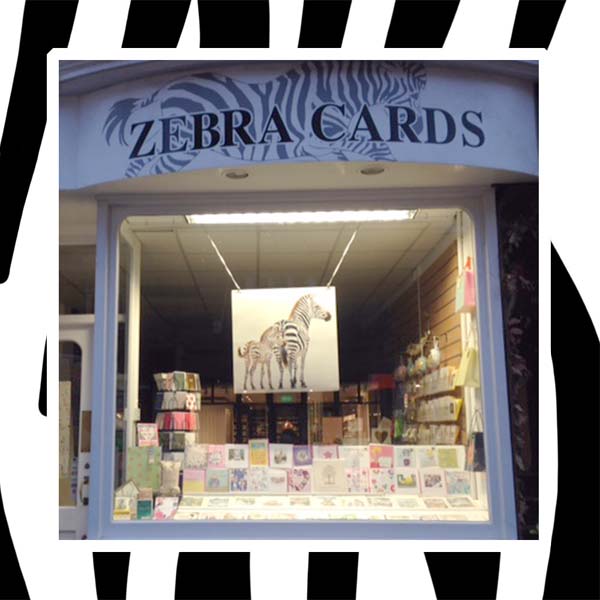 Zebra Cards in Tunbridge Wells