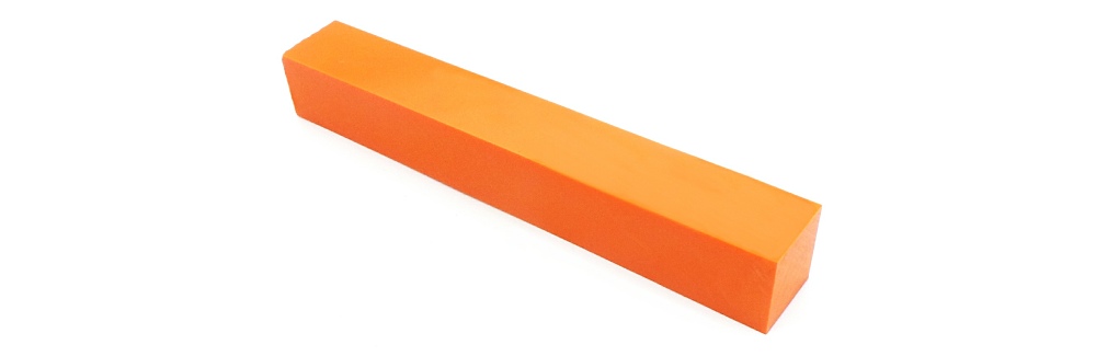 Semplicita Blaze Orange pen blanks - new colour now in stock