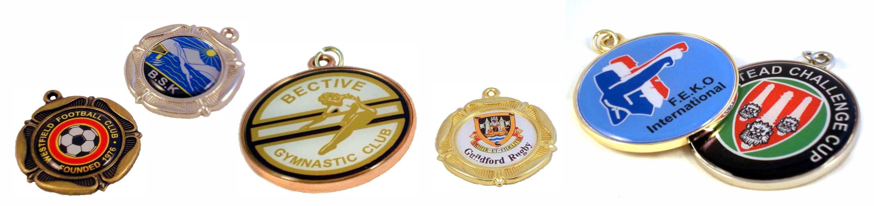 Medals with Custom print centres.
