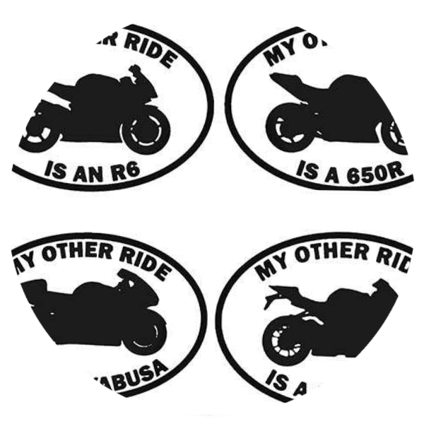 Car Stickers Bikers