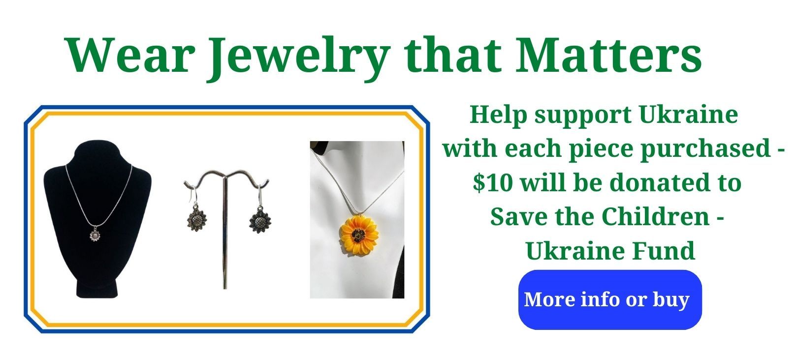 Sunflower Necklace