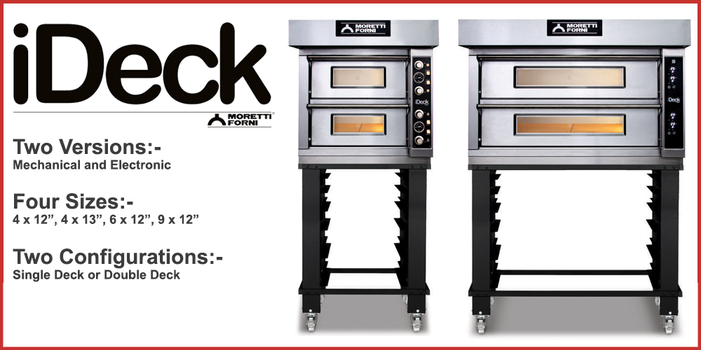 Moretti Forni iDeck Pizza Ovens