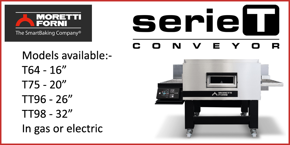 Moretti Forni serieT conveyor oven