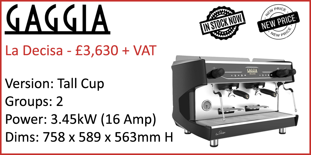Gaggia La Decisa Coffee Machine