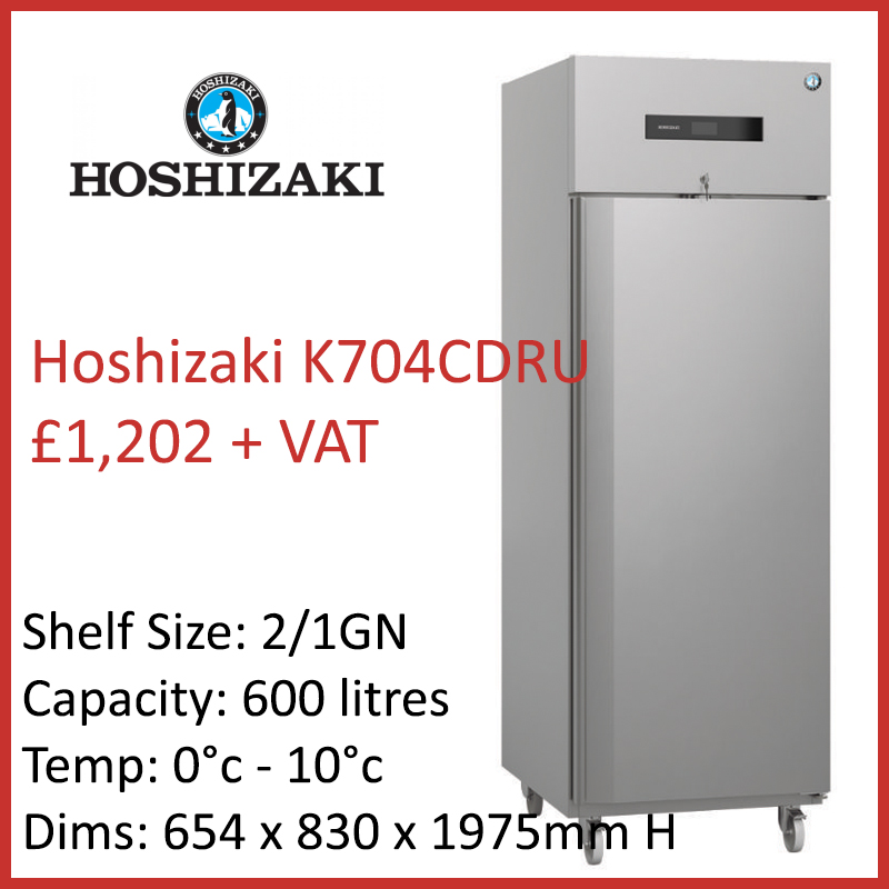 Hoshizaki Advance K 70-4 C DR U Single Door Upright Refrigerator