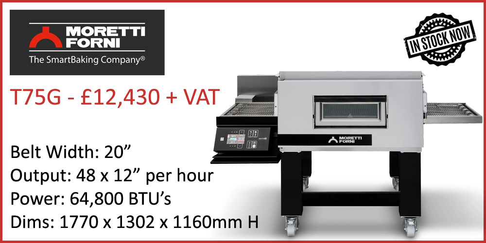 Moretti Forni T75G Conveyor Oven