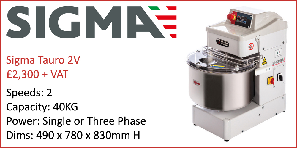 Sigma Tauro Dough Mixer