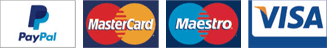 Accepted payment cards