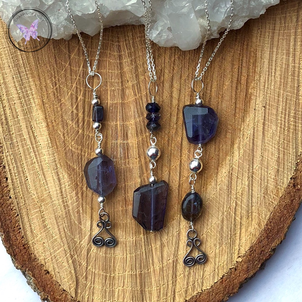 Iolite Necklaces