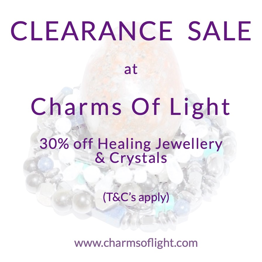 Healing jewellery and crystal clearance sale